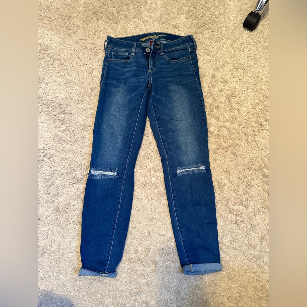 Arizona skinny jeans size 0